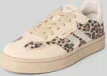 Tamaris Low-top sneakers van echt leer