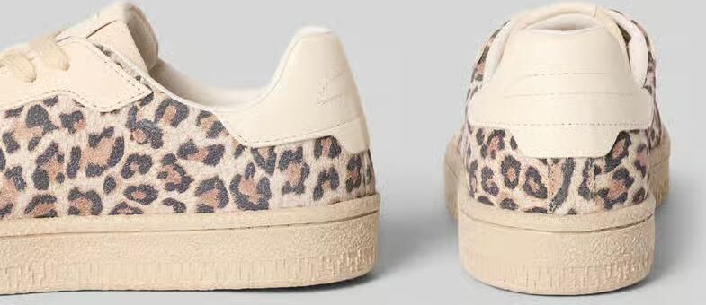 Tamaris Low-top sneakers van echt leer - Foto 2