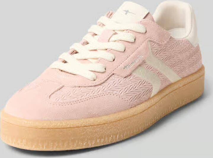 Tamaris Plateausneakers vrijetijdsschoen halfschoen veterschoen met gepolsterde schacht - Foto 8