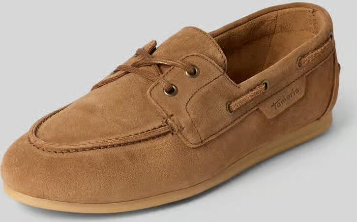 Tamaris dames leren mocassin 1-23602-44-305 instapschoen voor dames Bruin - Foto 4