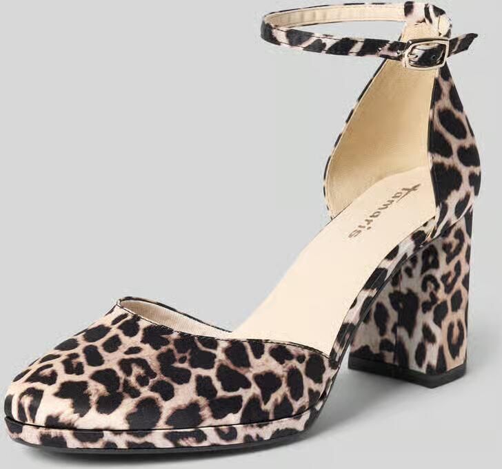 Tamaris Pumps met hoge blokhak