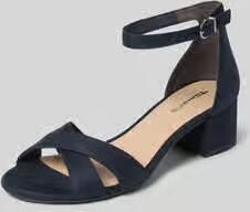 Tamaris Sandaaltjes in suède-look