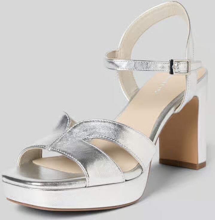 Tamaris damessandaal 1-28349-42-941 damesschoenen vegan zilver - Foto 7