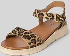 Tamaris Leren sandalen met klittenbandsluiting - Foto 5