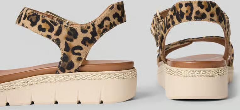 Tamaris Leren sandalen met klittenbandsluiting - Foto 6
