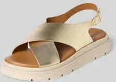 Tamaris sandalen van echt leer