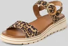 Tamaris sandalen van echt leer