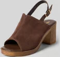 Tamaris sandalen van echt leer