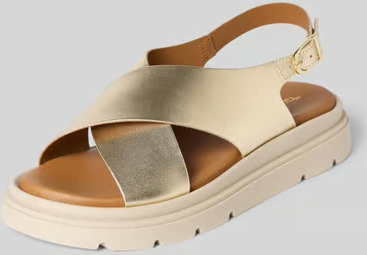 Tamaris sandalen van echt leer