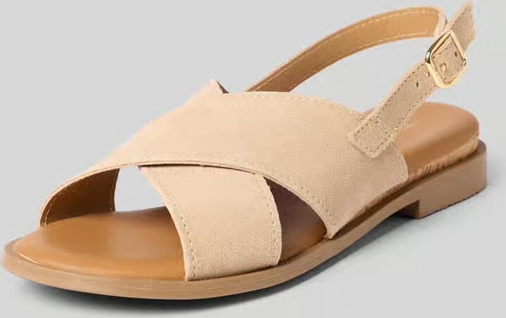 Tamaris sandalen van echt leer