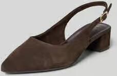 Tamaris Slingbacks van echt suède