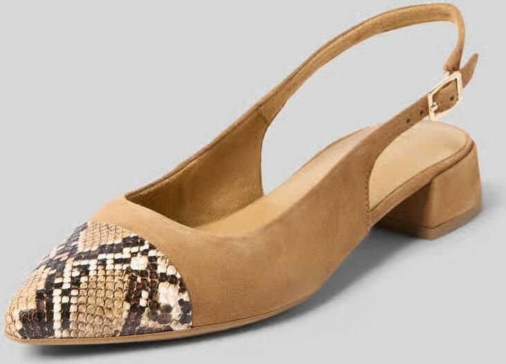 Tamaris Slingbacks van leermix