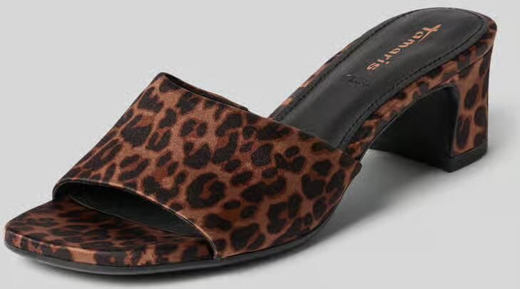 Tamaris Slippers met all-over motief