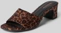 Tamaris Slippers met all-over motief - Beige