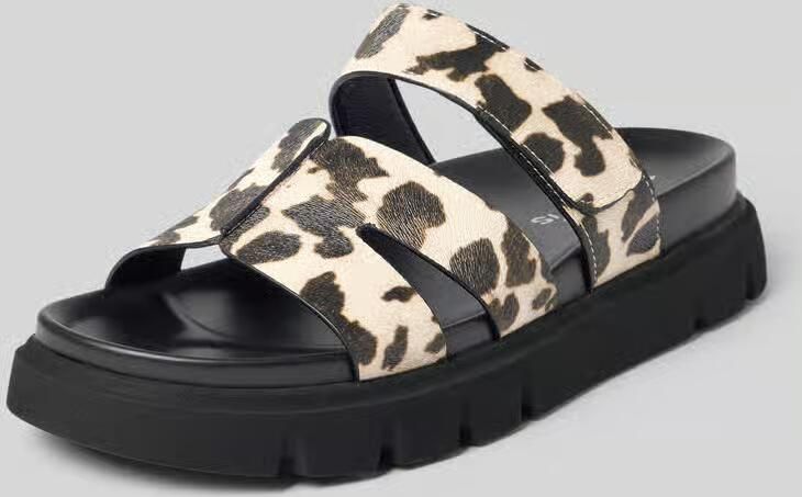 Tamaris Slippers met plateauzool