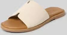 Tamaris leren muiltje 1-27135-42 418 damesschoenen slip-on M2713542 beige - Foto 5