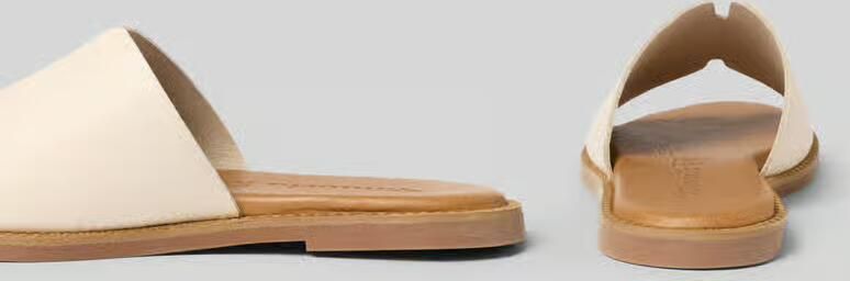 Tamaris leren muiltje 1-27135-42 418 damesschoenen slip-on M2713542 beige - Foto 6
