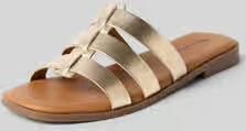 Tamaris Slippers van echt leer