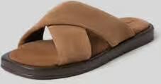 Tamaris Slippers van echt suède