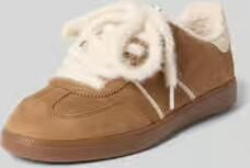 Tamaris damessneaker 1-23664-47-310 Damesschoenen met veters warm voering bruin - Foto 4