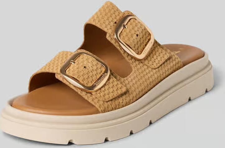 Tamaris Wedges van echt leer
