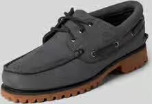 Timberland Bootschoenen van leer met geprofileerde zool