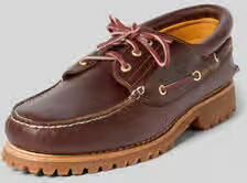 Timberland Bootschoenen van leer met geprofileerde zool