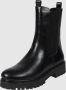 Tom Tailor Chelsea-boots blokhak chunky boots enkellaars met twee aantrekloopjes - Thumbnail 2
