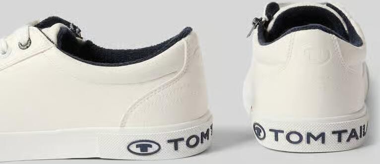 Tom Tailor low-top-look sneakers met labeldetail - Foto 4