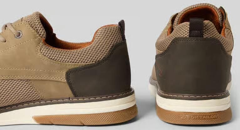 Tom Tailor Low Top sneaker met details in lederlook model 'DYLAN' - Foto 6