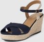 Tom Tailor Wedges met labeldetail model 'Basic' - Thumbnail 1