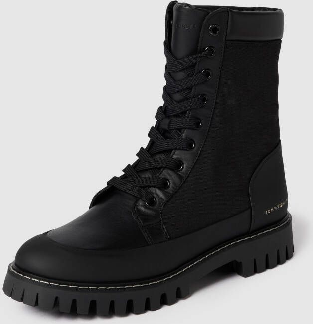 Tommy Hilfiger Boots met contrastgarnering