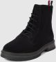 Tommy Hilfiger Heren Veterschoenen Veterboot Suede Zwart - Thumbnail 3