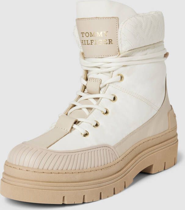 Tommy Hilfiger Boots met labeldetails model 'MONOGRAM'