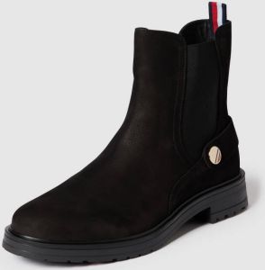 Tommy Hilfiger Chelsea boots met labeldetail model 'COIN'
