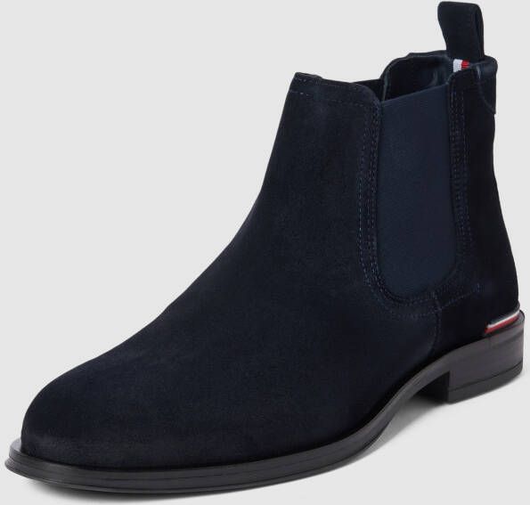 Tommy Hilfiger Chelsea boots met labeldetails