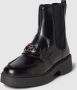 TOMMY HILFIGER Zwarte Enkelboots Th Hardware Loafer Boot - Thumbnail 2