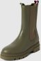 Tommy Hilfiger Chelsea boots van leer model 'MONOCHROMATIC' - Thumbnail 3