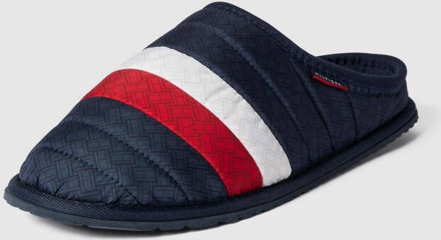 Tommy Hilfiger Huisschoenen in doorgestikte look