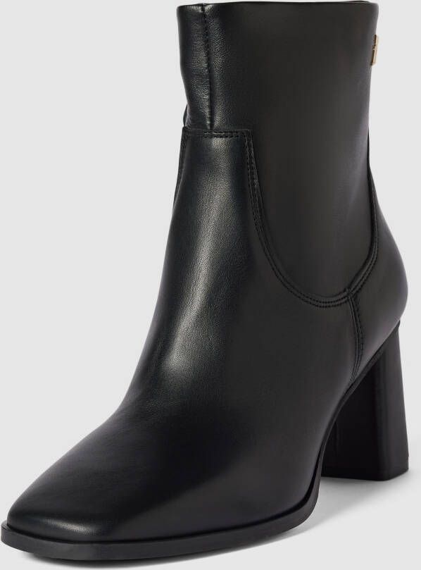 Tommy Hilfiger Laarsjes SOFT SQUARE TOE ANKLE BOOT in carrémodel - Foto 4