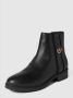 Tommy Hilfiger Hardware On Belt Flat Boot FW0FW05967 BDS Vrouwen Zwart Chelsea laarzen - Thumbnail 5