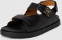 Tommy Hilfiger Hardware Sporty sandaal van leer met logo - Thumbnail 4