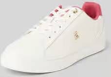Tommy Hilfiger Leren sneakers met labelapplicatie model 'ELEVATED ESSENT'