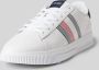 Tommy Hilfiger Plateausneakers SUPERCUP LTH SEASONAL vrijetijdsschoen halfschoen veterschoen met zijstrepen - Thumbnail 5