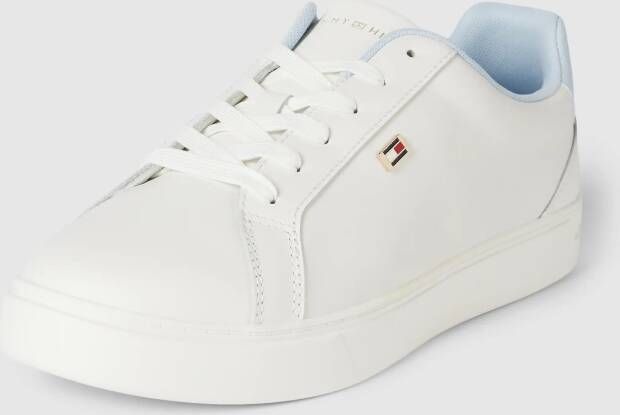 Tommy Hilfiger Leren sneakers met logo-applicatie