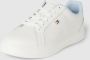 Tommy Hilfiger Witte Lace-Up Sneaker met Contrastdetails White Dames - Thumbnail 2