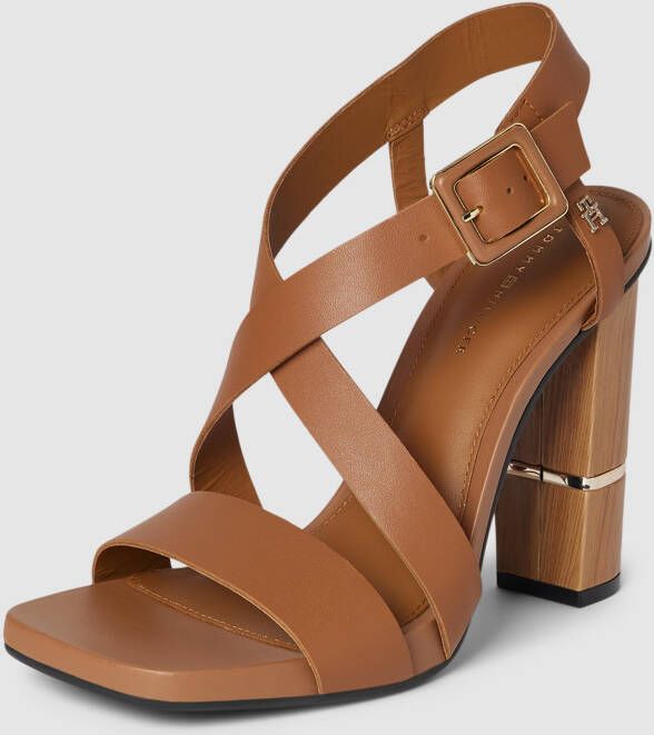 Tommy Hilfiger Hardware Block High Fw0Fw07016Gu9 Bruin Dames - Foto 4