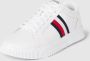 Tommy Hilfiger Minimalistische Witte Leren Sneaker White Heren - Thumbnail 2