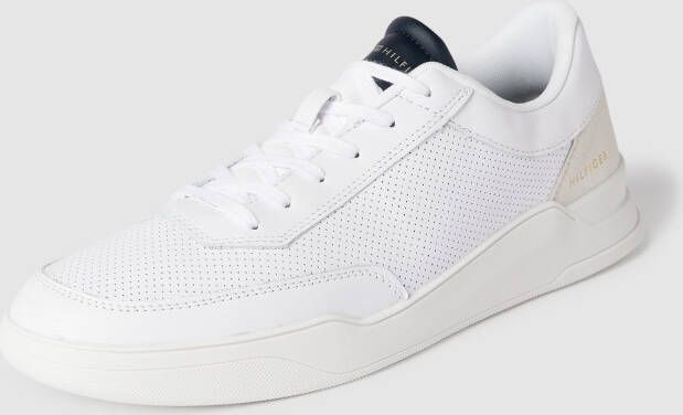 Tommy Hilfiger Sneakers met geperforeerd oppervlak model 'ELEVATED CUPSOLE' - Foto 4