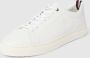 Tommy Hilfiger Premium Cupsole Geleerde Leren Sneakers White Heren - Thumbnail 3